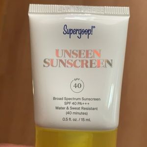 Free with Purchase Supergoop Unseen Sunscreen